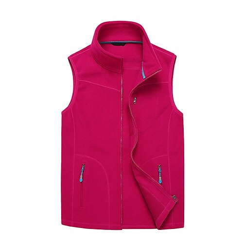 Women's Fishing Vest Hiking Fleece Vest Winter Jacket Trench Coat Top Outdoor Thermal Warm Windproof Fleece Lining Quick Dry Autumn / Fall Winter POLY Solid Color Violet Light Purple Fuchsia Hunting
Women's Fishing Vest Hiking Fleece Vest Winter Jacket Trench Coat Top Outdoor Thermal Warm Windproof Fleece Lining Quick Dry Autumn / Fall Winter POLY Solid Color Violet Light Purple Fuchsia Hunting