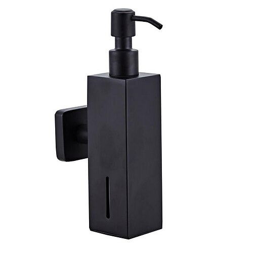 Soap Dispenser Stainless Steel 304 Wall Mount Liquid and Soap Dispenser for Kitchen and Bathroom Matte Black 1pc Gift for Family
Soap Dispenser Stainless Steel 304 Wall Mount Liquid and Soap Dispenser for Kitchen and Bathroom Matte Black 1pc Gift for Family