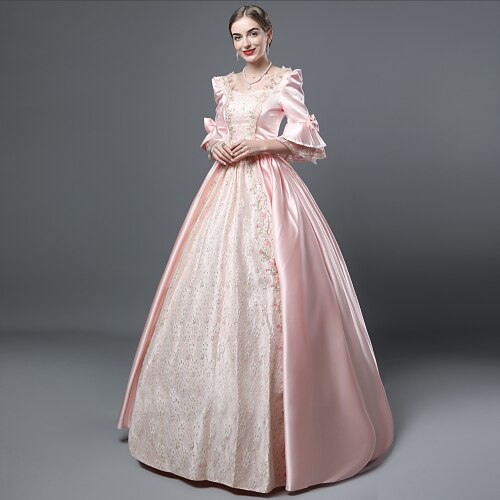 Cinderella Goddess Dress Cosplay Costume Masquerade Ball Gown Adults' Women's Rococo Medieval Renaissance Vacation Dress Vintage Dress Party Prom Christmas Halloween Carnival Festival / Holiday Satin
Cinderella Goddess Dress Cosplay Costume Masquerade Ball Gown Adults' Women's Rococo Medieval Renaissance Vacation Dress Vintage Dress Party Prom Christmas Halloween Carnival Festival / Holiday Satin