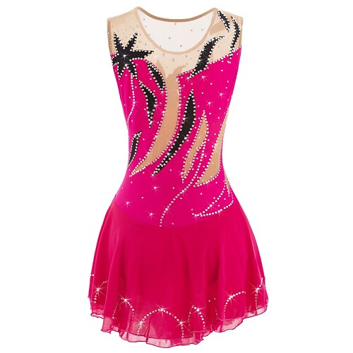 Figure Skating Dress Women's Girls' Ice Skating Dress Outfits Peach High Elasticity Outdoor clothing Performance Skating Wear Handmade Classic Sleeveless Ice Skating Figure Skating / Rhinestone
Figure Skating Dress Women's Girls' Ice Skating Dress Outfits Peach High Elasticity Outdoor clothing Performance Skating Wear Handmade Classic Sleeveless Ice Skating Figure Skating / Rhinestone
