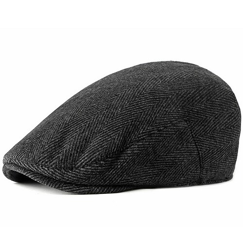 Per uomo Cappello basco Nero Marrone Classico Essenziale La moda degli anni '20 Strada Informale A strisce
Per uomo Cappello basco Nero Marrone Classico Essenziale La moda degli anni '20 Strada Informale A strisce