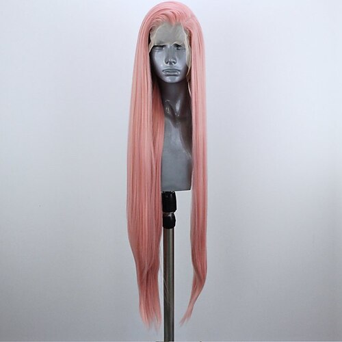 Pink Wigs for Women Synthetic Lace Front Wig Straight Side Part Lace Front Wig Pink Long Pink Synthetic Hair 18-26 Inch Women's Adjustable Heat Resistant Party Pink
Pink Wigs for Women Synthetic Lace Front Wig Straight Side Part Lace Front Wig Pink Long Pink Synthetic Hair 18-26 Inch Women's Adjustable Heat Resistant Party Pink