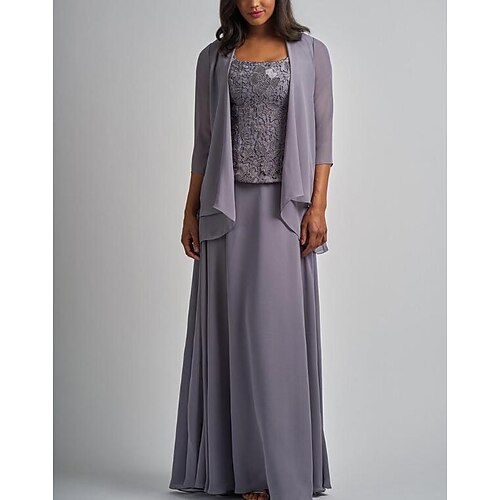 Spezzato Linea-A Abito da cerimonia per signora Elegante Stola inclusa Squadrata Lungo Chiffon Di pizzo Manica a 3/4 con Con applique 2023
Spezzato Linea-A Abito da cerimonia per signora Elegante Stola inclusa Squadrata Lungo Chiffon Di pizzo Manica a 3/4 con Con applique 2023