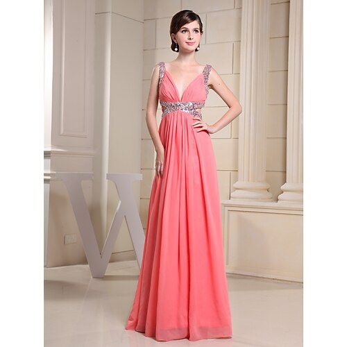 Linea-A Vestiti da sera Brillanti Vestito Fidanzamento Lungo Senza maniche A V Chiffon con A pieghe Lustrini 2023
Linea-A Vestiti da sera Brillanti Vestito Fidanzamento Lungo Senza maniche A V Chiffon con A pieghe Lustrini 2023