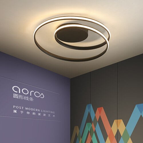 1-Light 60cm Nordic Style LED Ceiling Light Rotating ring Shape Modern Living Room Dining Room Bedroom Ceiling Lamp
1-Light 60cm Nordic Style LED Ceiling Light Rotating ring Shape Modern Living Room Dining Room Bedroom Ceiling Lamp