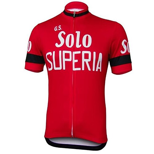 21Grams Men's Cycling Jersey Short Sleeve Bike Jersey Top with 3 Rear Pockets Mountain Bike MTB Road Bike Cycling UV Resistant Breathable Quick Dry Back Pocket Black Red Polyester Spandex Sports
21Grams Men's Cycling Jersey Short Sleeve Bike Jersey Top with 3 Rear Pockets Mountain Bike MTB Road Bike Cycling UV Resistant Breathable Quick Dry Back Pocket Black Red Polyester Spandex Sports