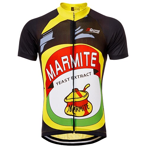 21Grams Men's Cycling Jersey Short Sleeve Bike Jersey Top with 3 Rear Pockets Mountain Bike MTB Breathable Quick Dry Moisture Wicking Back Pocket Black Yellow Retro Novelty Sports Clothing Apparel
21Grams Men's Cycling Jersey Short Sleeve Bike Jersey Top with 3 Rear Pockets Mountain Bike MTB Breathable Quick Dry Moisture Wicking Back Pocket Black Yellow Retro Novelty Sports Clothing Apparel