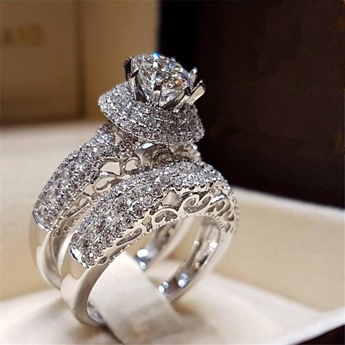 1pc Band Ring Ring For Women's Cubic Zirconia Party Evening Engagement Copper Gold Plated Hollow Out Flower
1pc Band Ring Ring For Women's Cubic Zirconia Party Evening Engagement Copper Gold Plated Hollow Out Flower