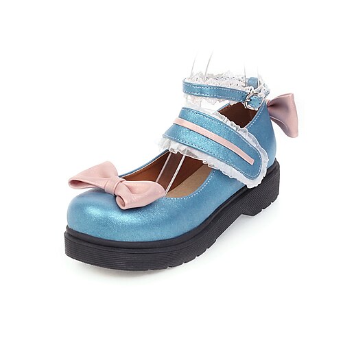 Per donna Ballerine Giornaliero Pizzo Quadrato Punta tonda Collegiale Dolce PU Nastro a strappo Tinta unita Bianco Rosa Blu
Per donna Ballerine Giornaliero Pizzo Quadrato Punta tonda Collegiale Dolce PU Nastro a strappo Tinta unita Bianco Rosa Blu