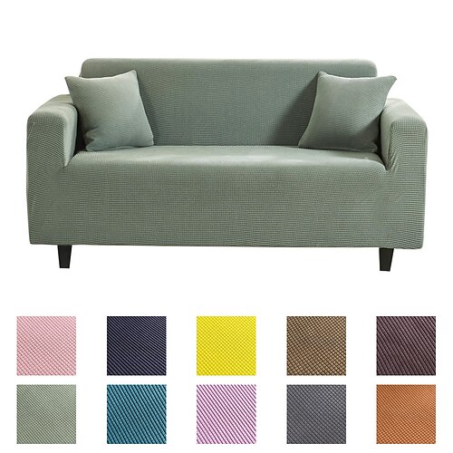 Stretch Sofa Cover Slipcover Elastic Sectional Couch Armchair Loveseat 4 Or 3 Seater L Shape Plain Solid Color Soft Durable
Stretch Sofa Cover Slipcover Elastic Sectional Couch Armchair Loveseat 4 Or 3 Seater L Shape Plain Solid Color Soft Durable