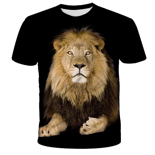 Per uomo maglietta Camicia Animali 3D Rotonda Arcobaleno Giornaliero Per eventi Manica corta Stampa Abbigliamento Streetwear Esagerato
Per uomo maglietta Camicia Animali 3D Rotonda Arcobaleno Giornaliero Per eventi Manica corta Stampa Abbigliamento Streetwear Esagerato