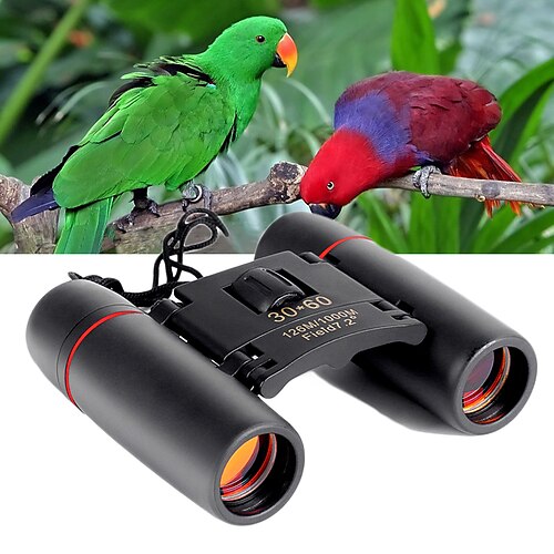 

30 X 60 mm Binoculars Military Night Vision in Low Light High Definition Fully Multi-coated Hunting Camping / Hiking / Caving Outdoor Plastic Rubber