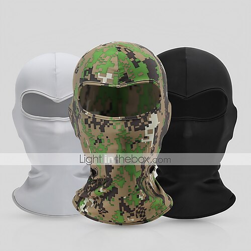Cappelli passamontagna Scaldacollo Tinta unica Camouflage Crema solare Antivento Traspirante Anti-polvere Ad alta capillarità Bicicletta / Ciclismo Verde Bianco Grigio Elastene per Per uomo Per donna
Cappelli passamontagna Scaldacollo Tinta unica Camouflage Crema solare Antivento Traspirante Anti-polvere Ad alta capillarità Bicicletta / Ciclismo Verde Bianco Grigio Elastene per Per uomo Per donna