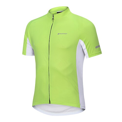 Nuckily Men's Cycling Jersey Short Sleeve Bike Jersey Top with 3 Rear Pockets Mountain Bike MTB Road Bike Cycling Cycling Breathable Quick Dry Back Pocket White Black Green Patchwork Sports Clothing
Nuckily Men's Cycling Jersey Short Sleeve Bike Jersey Top with 3 Rear Pockets Mountain Bike MTB Road Bike Cycling Cycling Breathable Quick Dry Back Pocket White Black Green Patchwork Sports Clothing