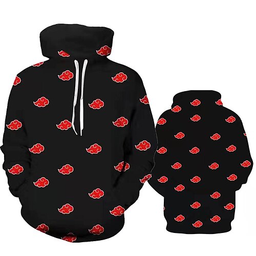 Naruto Akatsuki Costume de Cosplay Sweat à capuche Imprime Imprimé Sweat à capuche Pour Homme Femme Adulte Pur coton
Naruto Akatsuki Costume de Cosplay Sweat à capuche Imprime Imprimé Sweat à capuche Pour Homme Femme Adulte Pur coton