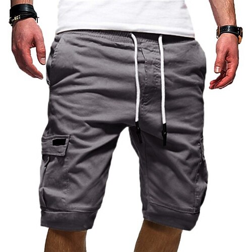 Men's Streetwear Punk & Gothic Shorts Tactical Cargo Cargo Shorts Sporty Drawstring Knee Length Pants Micro-elastic Solid Colored Mid Waist White Black Blue Gray Wine S M L XL XXL
Men's Streetwear Punk & Gothic Shorts Tactical Cargo Cargo Shorts Sporty Drawstring Knee Length Pants Micro-elastic Solid Colored Mid Waist White Black Blue Gray Wine S M L XL XXL
