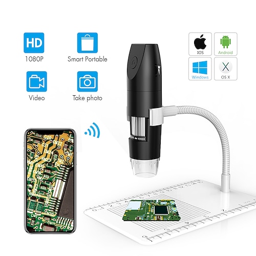 

inskam316 Digital Microscope 1000X Wireless use
