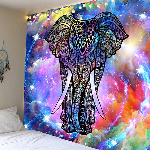 

Mandala Bohemian Wall Tapestry Art Decor Blanket Curtain Hanging Home Bedroom Living Room Dorm Decoration Boho Hippie Indian Elephant
