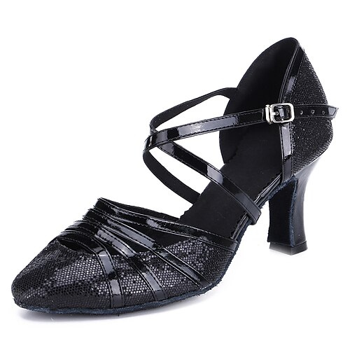 Per donna Scarpe per balli latini Scarpe per danza moderna Liscio Scarpe per salsa Tacchi Fibbia Lustrini A fantasia Tacco cubano Bronzo Argento Oro Fibbia / Prestazioni / Da allenamento
Per donna Scarpe per balli latini Scarpe per danza moderna Liscio Scarpe per salsa Tacchi Fibbia Lustrini A fantasia Tacco cubano Bronzo Argento Oro Fibbia / Prestazioni / Da allenamento