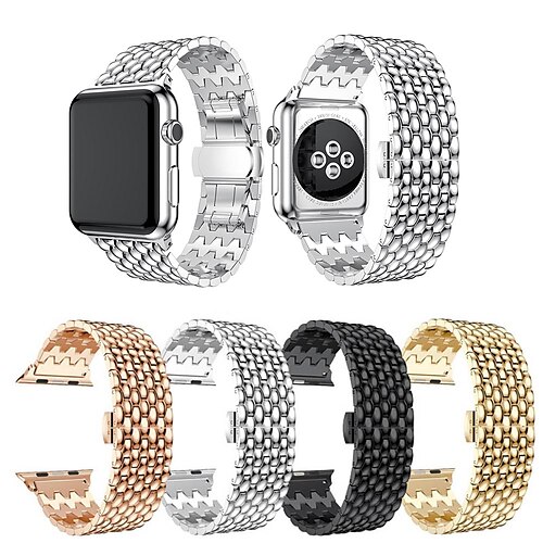 1 pcs Smart Watch Band for Apple iWatch Series 8 7 6 5 4 3 2 1 SE Stainless Steel Smartwatch Strap Business Luxury Business Band Metal Band Replacement Wristband
1 pcs Smart Watch Band for Apple iWatch Series 8 7 6 5 4 3 2 1 SE Stainless Steel Smartwatch Strap Business Luxury Business Band Metal Band Replacement Wristband