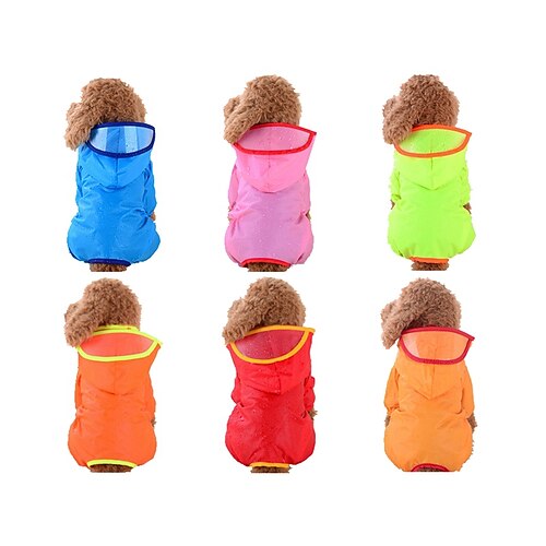 Dog Rain Coat Puppy Clothes Solid Colored Waterproof Outdoor Dog Clothes Puppy Clothes Dog Outfits Red Blue Pink Costume Baby Small Dog for Girl and Boy Dog Nylon XS S M L XL
Dog Rain Coat Puppy Clothes Solid Colored Waterproof Outdoor Dog Clothes Puppy Clothes Dog Outfits Red Blue Pink Costume Baby Small Dog for Girl and Boy Dog Nylon XS S M L XL
