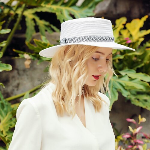 Hatter polyester Stråhatt Solhatt Avslappet Dagligdagstøy Mote Fritid hverdag Med Fargeblokk Hodeplagg Hodeplagg
Hatter polyester Stråhatt Solhatt Avslappet Dagligdagstøy Mote Fritid hverdag Med Fargeblokk Hodeplagg Hodeplagg