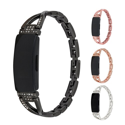 Smart Watch Band for Fitbit Inspire 2 / Inspire / Inspire HR Stainless Steel Smartwatch Strap Sport Band Modern Buckle Jewelry Bracelet Replacement Wristband
Smart Watch Band for Fitbit Inspire 2 / Inspire / Inspire HR Stainless Steel Smartwatch Strap Sport Band Modern Buckle Jewelry Bracelet Replacement Wristband