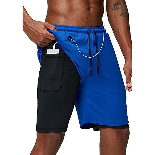 Men's Running Shorts Compression Shorts Drawstring 2 in 1 Base Layer Sports & Outdoor Athletic Breathable Quick Dry Moisture Absorbent Fitness Gym Workout Marathon Sportswear Activewear Solid Colored
Men's Running Shorts Compression Shorts Drawstring 2 in 1 Base Layer Sports & Outdoor Athletic Breathable Quick Dry Moisture Absorbent Fitness Gym Workout Marathon Sportswear Activewear Solid Colored