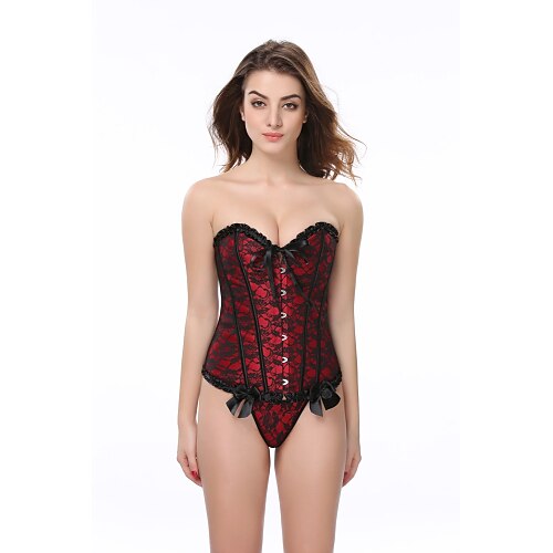 Per donna Normale Di base Sexy Intimo Matrimonio Biancheria intima biancheria intima - Nylon Poliestere Matrimonio Festa / Serata Jacquard Corsetto Rosa Rosso Blu S M L
Per donna Normale Di base Sexy Intimo Matrimonio Biancheria intima biancheria intima - Nylon Poliestere Matrimonio Festa / Serata Jacquard Corsetto Rosa Rosso Blu S M L