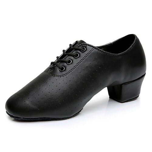 Women's Latin Shoes Modern Shoes Ballroom Shoes Salsa Shoes Training Performance Practice Lace Up Heel Polka Dot Thick Heel Ankle Strap Black Red
Women's Latin Shoes Modern Shoes Ballroom Shoes Salsa Shoes Training Performance Practice Lace Up Heel Polka Dot Thick Heel Ankle Strap Black Red