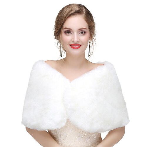 Senza maniche Scialli Pelliccia sintetica Matrimonio / Festa / Serata Stole da donna Con Tinta unita
Senza maniche Scialli Pelliccia sintetica Matrimonio / Festa / Serata Stole da donna Con Tinta unita