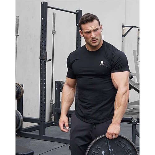 Men's Short Sleeve Workout Tops Running Shirt Tee Tshirt Top Athleisure Summer Cotton Breathable Soft Sweat Out Fitness Gym Workout Performance Running Training Sportswear Black Red Army Green Blue
Men's Short Sleeve Workout Tops Running Shirt Tee Tshirt Top Athleisure Summer Cotton Breathable Soft Sweat Out Fitness Gym Workout Performance Running Training Sportswear Black Red Army Green Blue