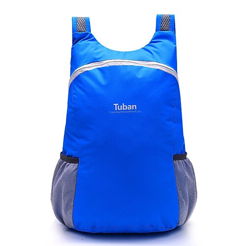 

Tuban 18 L Lightweight Packable Backpack Daypack Commuter Backpack Packable Waterproof Ultra Light (UL) Multifunctional Foldable Outdoor Camping / Hiking Cycling / Bike 600D Polyester Blue Purple