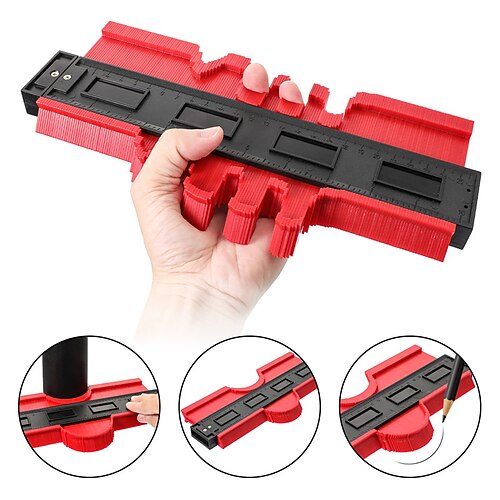 25cm Shape Gauge Profile Duplicator Duplication Caliper Contour Template Measuring Tool for Copying Plastic Contour Duplicator
25cm Shape Gauge Profile Duplicator Duplication Caliper Contour Template Measuring Tool for Copying Plastic Contour Duplicator