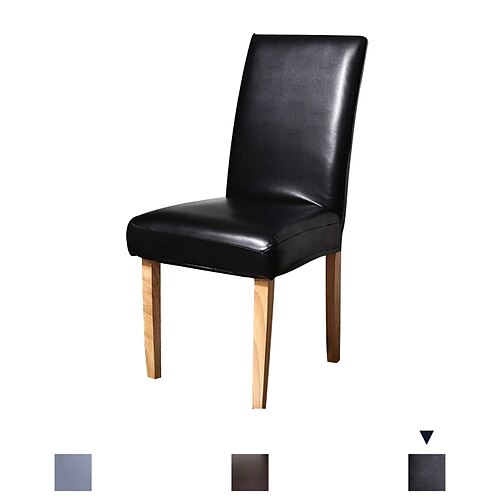 Waterproof Stretch Kitchen Chair Cover Slipcover Pu for Dinning Party Black Grey Plain Solid Soft Durable Washable
Waterproof Stretch Kitchen Chair Cover Slipcover Pu for Dinning Party Black Grey Plain Solid Soft Durable Washable