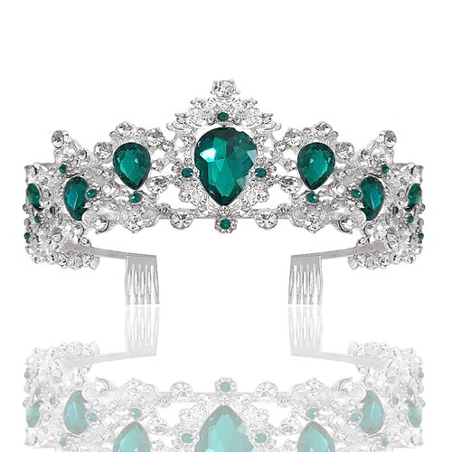 Cristallo / Lega Diademi della corona con Cristallo / strass 1 PC Matrimonio / Occasioni speciali Copricapo
Cristallo / Lega Diademi della corona con Cristallo / strass 1 PC Matrimonio / Occasioni speciali Copricapo