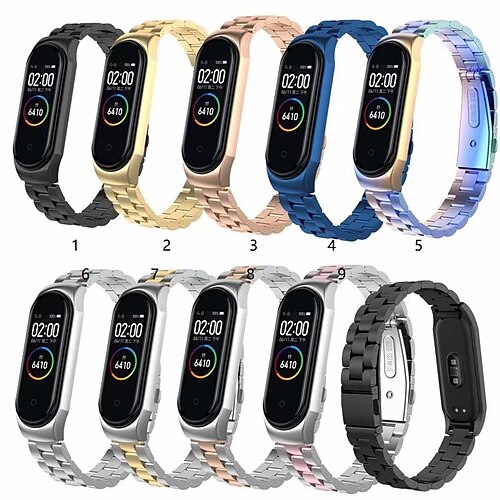 Smart Watch Band for Xiaomi Xiaomi Mi Band 4 Stainless Steel Smartwatch Strap Business Band Replacement Wristband
Smart Watch Band for Xiaomi Xiaomi Mi Band 4 Stainless Steel Smartwatch Strap Business Band Replacement Wristband