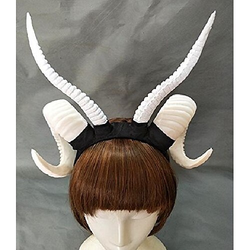 gothic antelope sheep horn hoop headband forest animal photography original manual aries exhibition cosplay photo props deluxe costume horns (white)
gothic antelope sheep horn hoop headband forest animal photography original manual aries exhibition cosplay photo props deluxe costume horns (white)