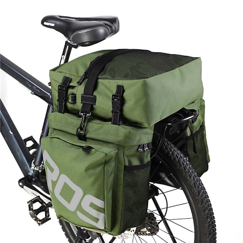 

ROSWHEEL 35 L Bike Panniers Bag Luggage Bike Rack Bag 3 In 1 Adjustable Large Capacity Bike Bag 600D Polyester PVC Bicycle Bag Cycle Bag MTB / Road Bike / Cycling Cycling / Bike / Waterproof