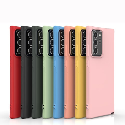 Case For Samsung Galaxy S22 Ultra Plus Galaxy S20 / Galaxy Note 20/ Galaxy A10(2019) Shockproof / Dustproof Back Cover Solid Colored Silica Gel
Case For Samsung Galaxy S22 Ultra Plus Galaxy S20 / Galaxy Note 20/ Galaxy A10(2019) Shockproof / Dustproof Back Cover Solid Colored Silica Gel