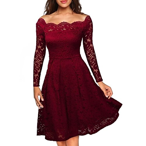 vestito da partito semi formale da donna abito di pizzo abito midi vino nero blu polveroso manica lunga pizzo di colore puro autunno primavera spalle scoperte elegante abito invernale ospite di nozze
vestito da partito semi formale da donna abito di pizzo abito midi vino nero blu polveroso manica lunga pizzo di colore puro autunno primavera spalle scoperte elegante abito invernale ospite di nozze