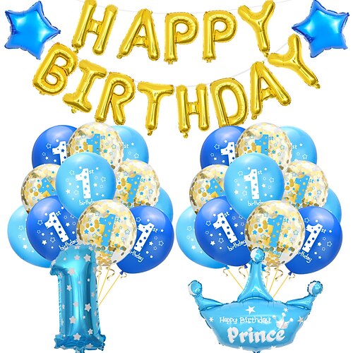 Party Balloons 35 pcs Happy Birthday Party Supplies Latex Balloons Banner Boys and Girls Party Birthday Decoration 12 Inch for Party Favors Supplies or Home Decoration
Party Balloons 35 pcs Happy Birthday Party Supplies Latex Balloons Banner Boys and Girls Party Birthday Decoration 12 Inch for Party Favors Supplies or Home Decoration