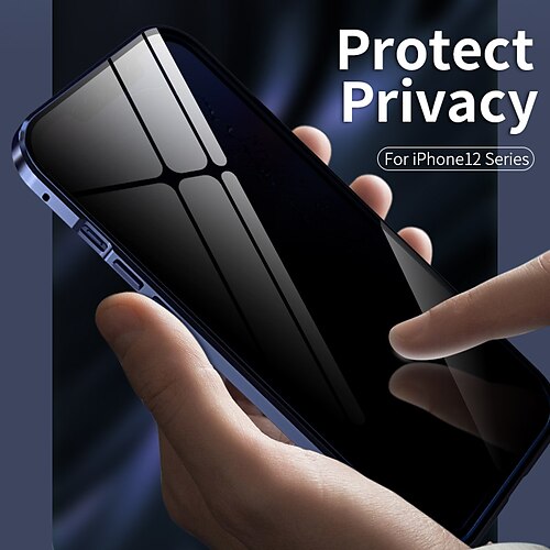 telefon Etui Til Apple Heldekkende etui iPhone 13 12 Pro Max Mini Gjennomsiktig Anti peep Støtsikker Ensfarget Metall
telefon Etui Til Apple Heldekkende etui iPhone 13 12 Pro Max Mini Gjennomsiktig Anti peep Støtsikker Ensfarget Metall