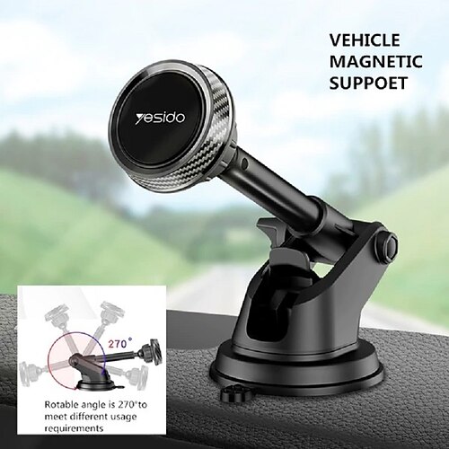Yesido C67 270 Degree Rotating Magnetic Car Phone Holder Stand For Mobile Phone Dashboard Suction Cup Mounting Stands Holders Accessories
Yesido C67 270 Degree Rotating Magnetic Car Phone Holder Stand For Mobile Phone Dashboard Suction Cup Mounting Stands Holders Accessories
