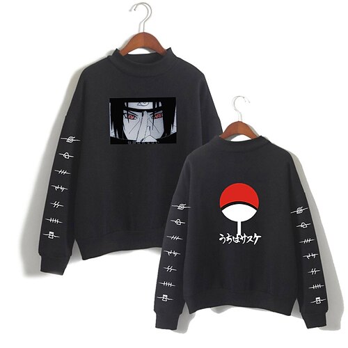 Naruto Cosplay Akatsuki Uchiha Itachi Sudadera Animé Dibujos Estampado Estampado Harajuku Gráfico Sudadera Para Hombre Mujer Adulto Mezcla de Poliéster y Algodón
Naruto Cosplay Akatsuki Uchiha Itachi Sudadera Animé Dibujos Estampado Estampado Harajuku Gráfico Sudadera Para Hombre Mujer Adulto Mezcla de Poliéster y Algodón