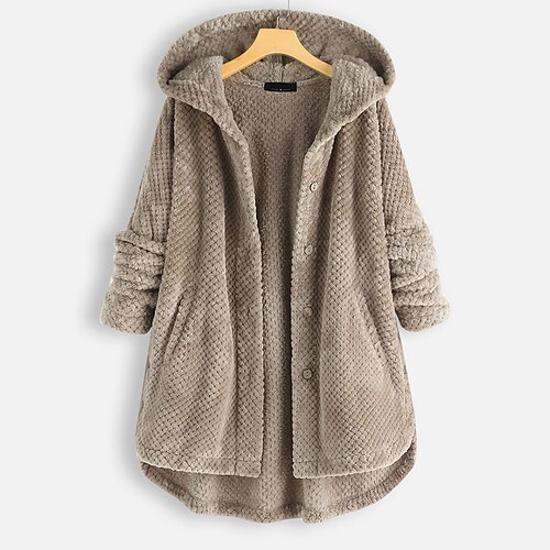 Mulheres Casaco Casaco de pelúcia Jaqueta sherpa Casaco de lã Diário Outono Inverno Padrão Casaco Normal Casual Casaco Manga Longa Côr Sólida Vermelho Vinho Branco Preto
Mulheres Casaco Casaco de pelúcia Jaqueta sherpa Casaco de lã Diário Outono Inverno Padrão Casaco Normal Casual Casaco Manga Longa Côr Sólida Vermelho Vinho Branco Preto