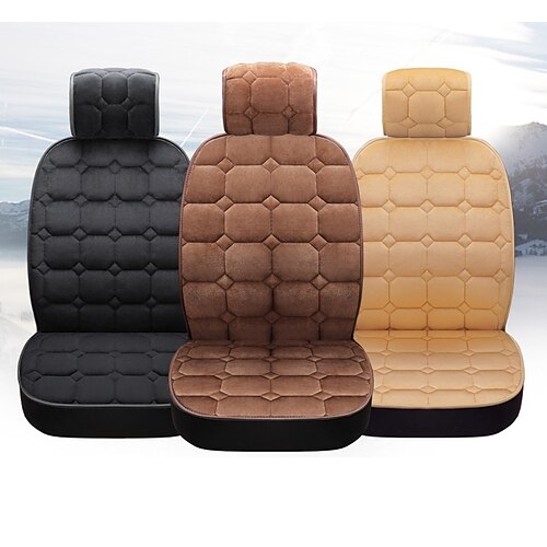 Fundas de asiento trasero delantero de tela universal para coche, accesorios interiores de piel negra de felpa, estilo de cojín, funda de asiento de invierno
Fundas de asiento trasero delantero de tela universal para coche, accesorios interiores de piel negra de felpa, estilo de cojín, funda de asiento de invierno