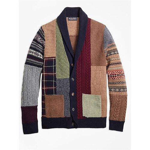 Herre Genser Kofte Jumper Strikke Knapp Fargeblokk Skjortekrage Stilfull Høst Svart M L XL / Bomull / Langermet / Langermet / Løstsittende
Herre Genser Kofte Jumper Strikke Knapp Fargeblokk Skjortekrage Stilfull Høst Svart M L XL / Bomull / Langermet / Langermet / Løstsittende