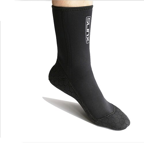 SLINX Men's Water Socks Neoprene Socks 3mm Neoprene Anti-Slip Thermal Warm Quick Dry Durable Swim Shoes for Diving Surfing Snorkeling Scuba Kayaking
SLINX Men's Water Socks Neoprene Socks 3mm Neoprene Anti-Slip Thermal Warm Quick Dry Durable Swim Shoes for Diving Surfing Snorkeling Scuba Kayaking