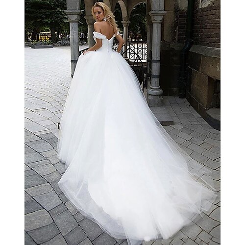 Abiti da sposa Strascico da cappella Da ballo Manica corta Senza spalline Tulle Con 2023 Abiti da sposa
Abiti da sposa Strascico da cappella Da ballo Manica corta Senza spalline Tulle Con 2023 Abiti da sposa